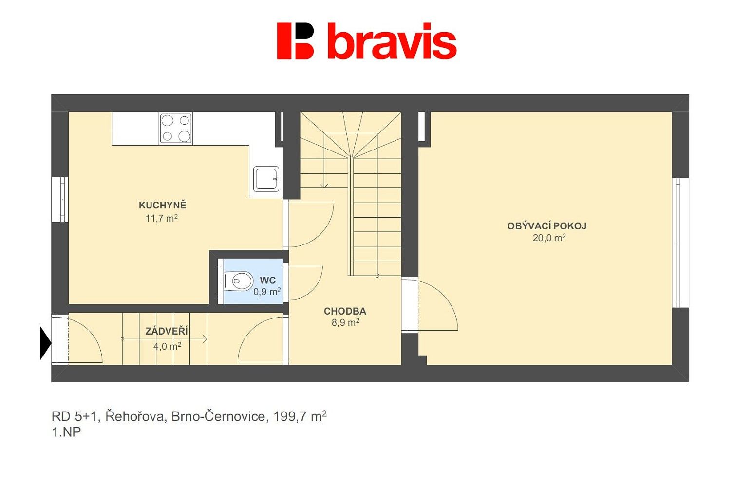 Rodinný dům · 177 m² · Řehořova, Brno - Černovice - 4
