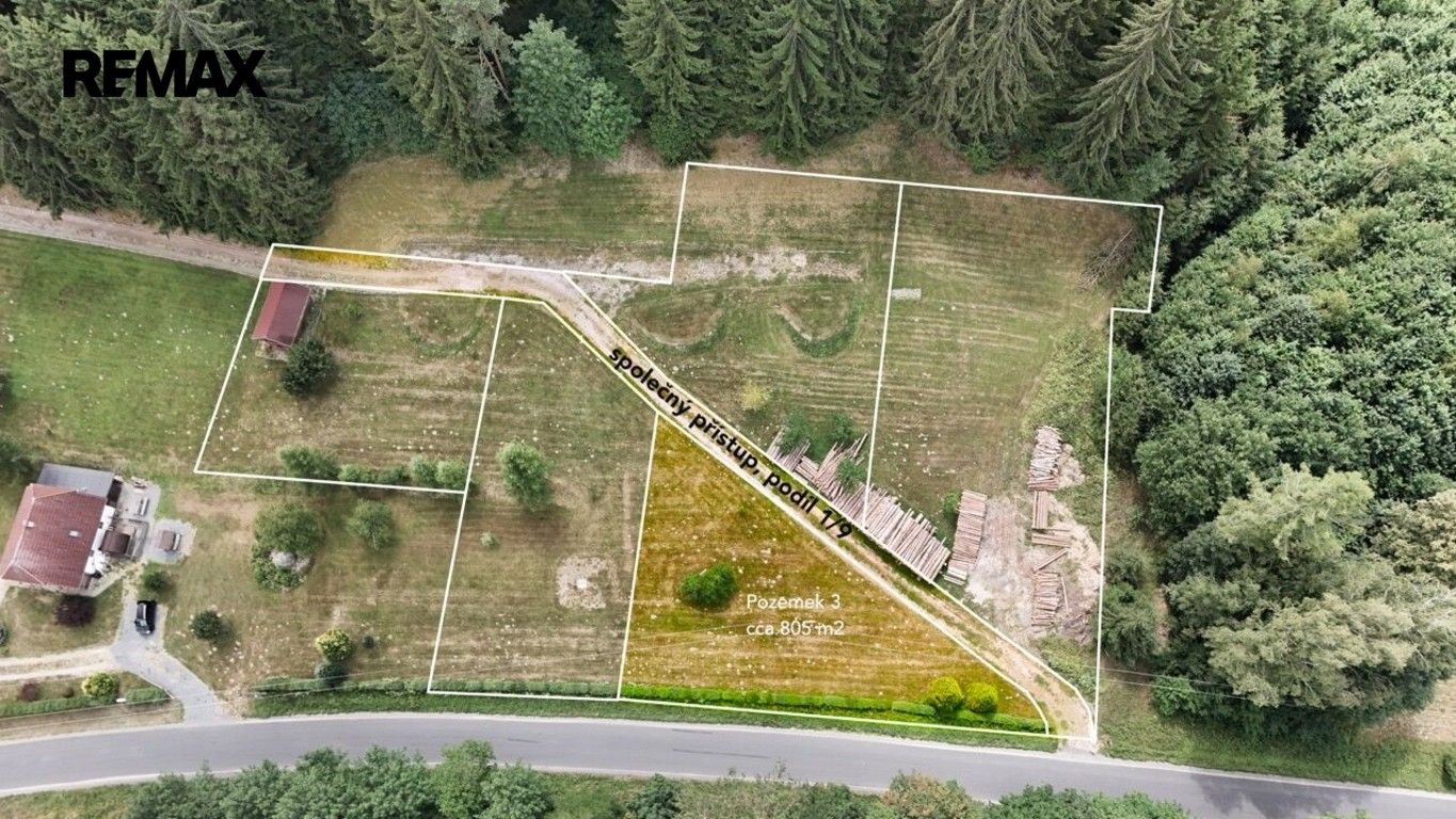 Pozemek pro bydlení, 805 m²