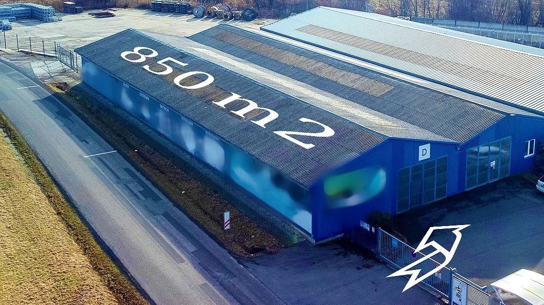 Sklady, Osov, 850 m² - 1