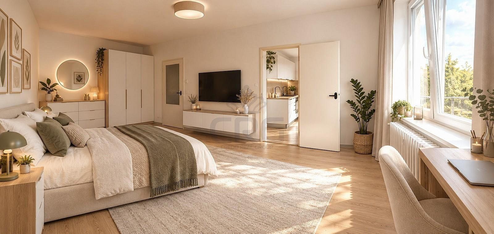 Byt 1+1 · 38 m² · Nejedlého, Brno - Lesná - 4