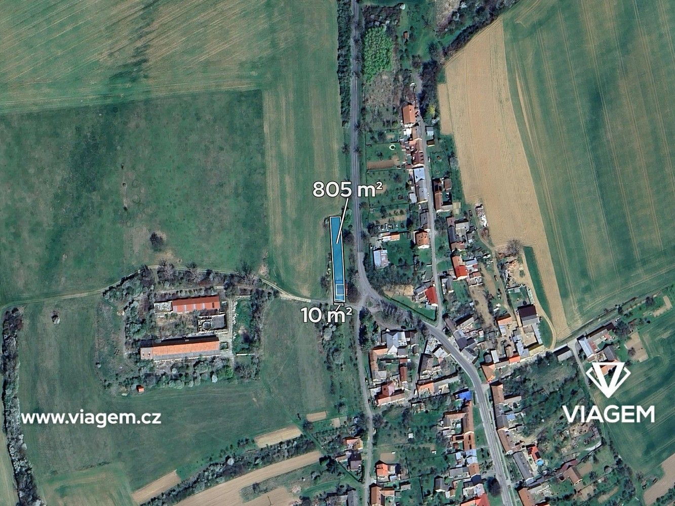 Prodej zemědělský pozemek - Zborovice, okres Kroměříž, Zlínský kraj - 2