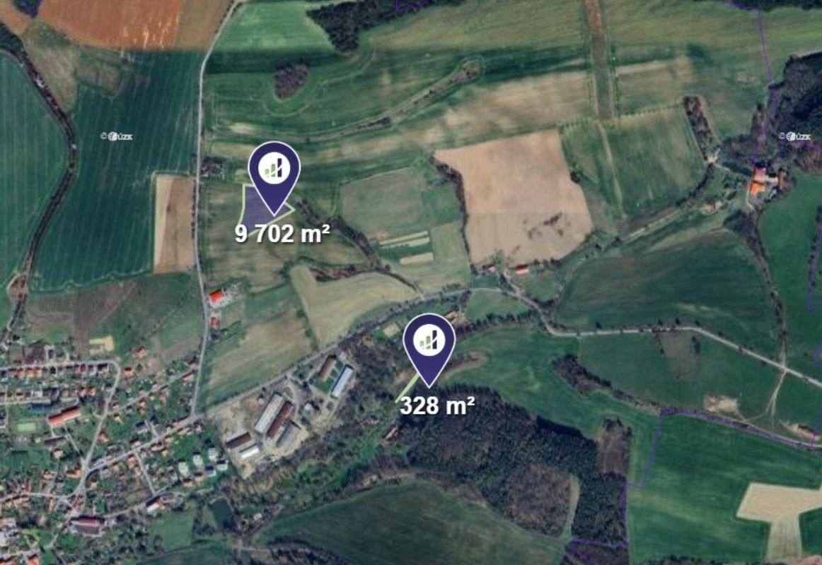Prodej zemědělský pozemek - Netvořice, 1 254 m²
