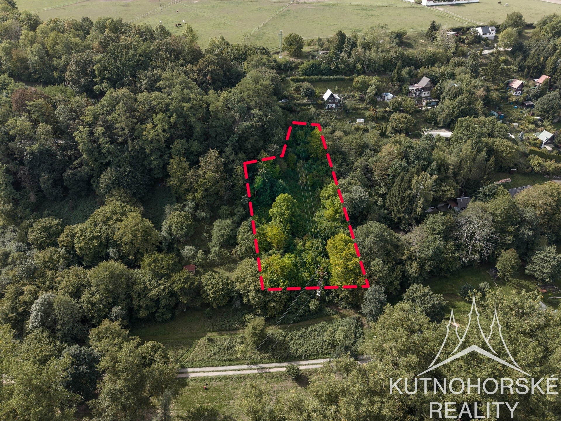 Zahrada, 1 707 m²