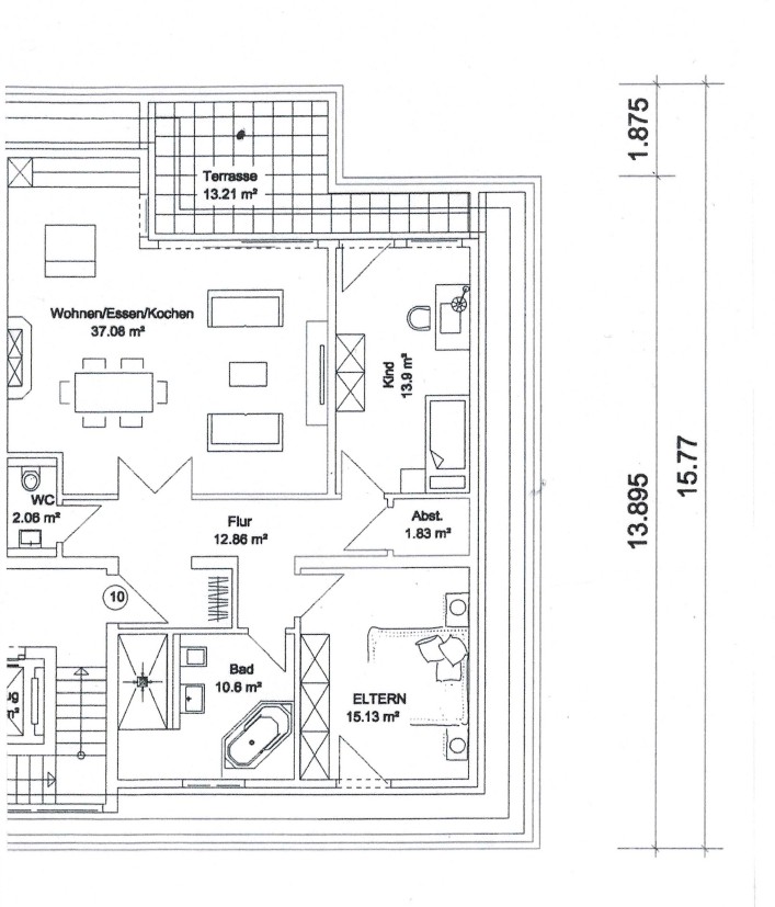 Byt 3+1 · 107 m² · weiße Erde 4, , Severní Porýní-Vestfálsko - 3