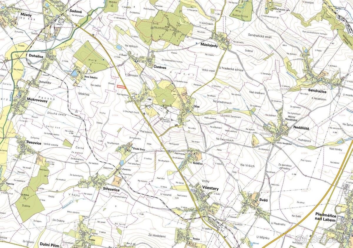 Prodej pozemek pro bydlení - Všestary, 503 12