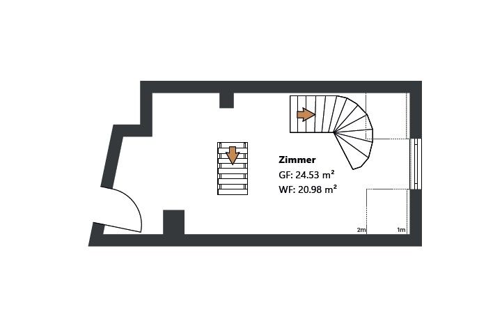 Byt 2+1 · 47 m² · Oettingenstraße 20 München-Lehel Lehel Bayern 80538 - 3