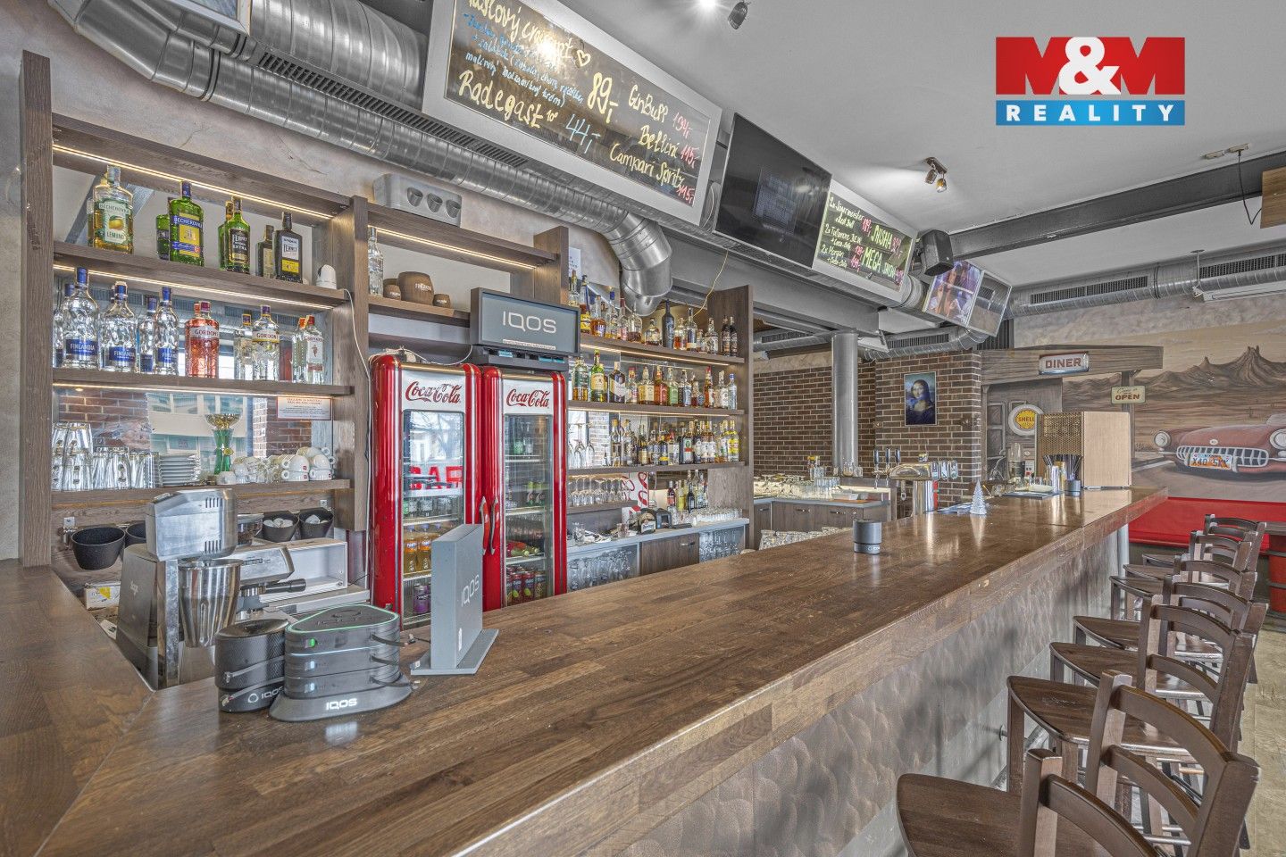 Restaurace, Palackého třída, Chrudim, 129 m² - 2