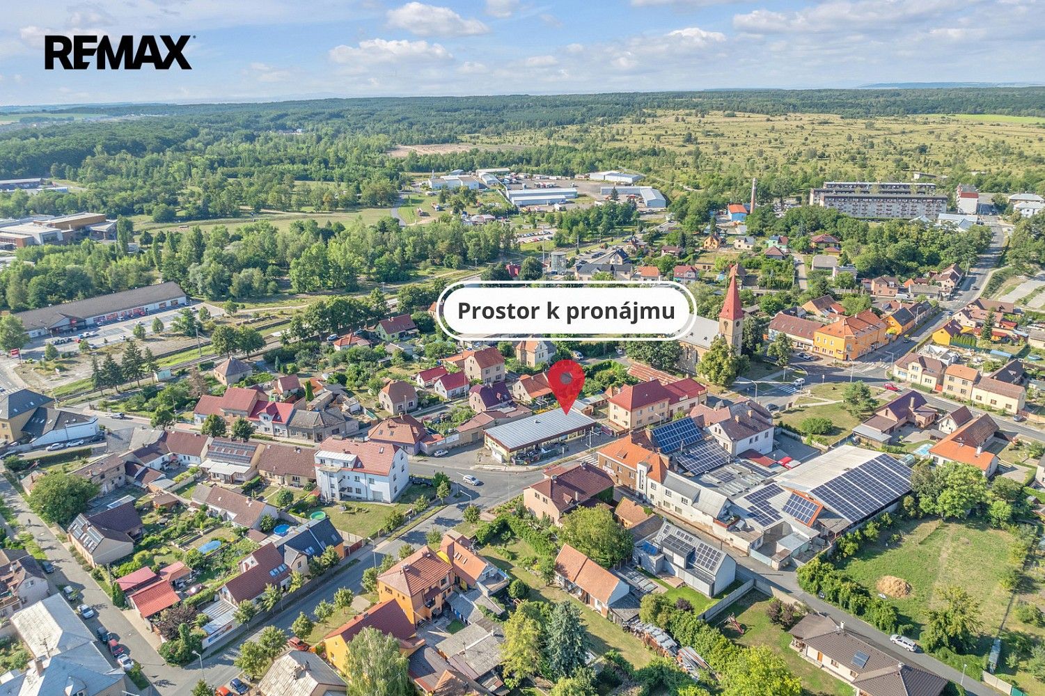 Obchodní prostory, Milovice, okres Nymburk, Středočeský kraj, 70 m² - 1