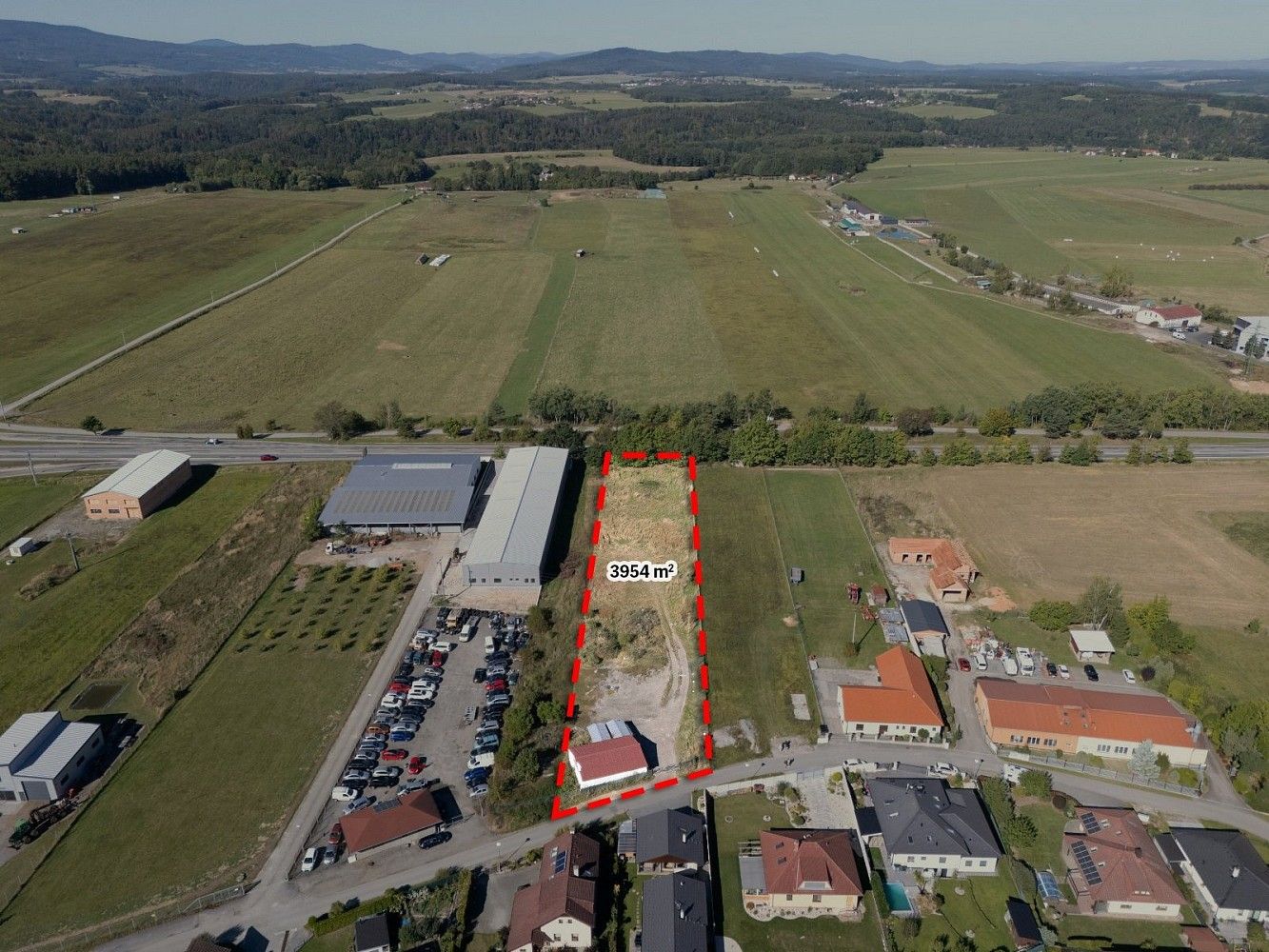 Komerční pozemky, Kamenný Újezd, okres České Budějovice, Jihočeský kraj - 2