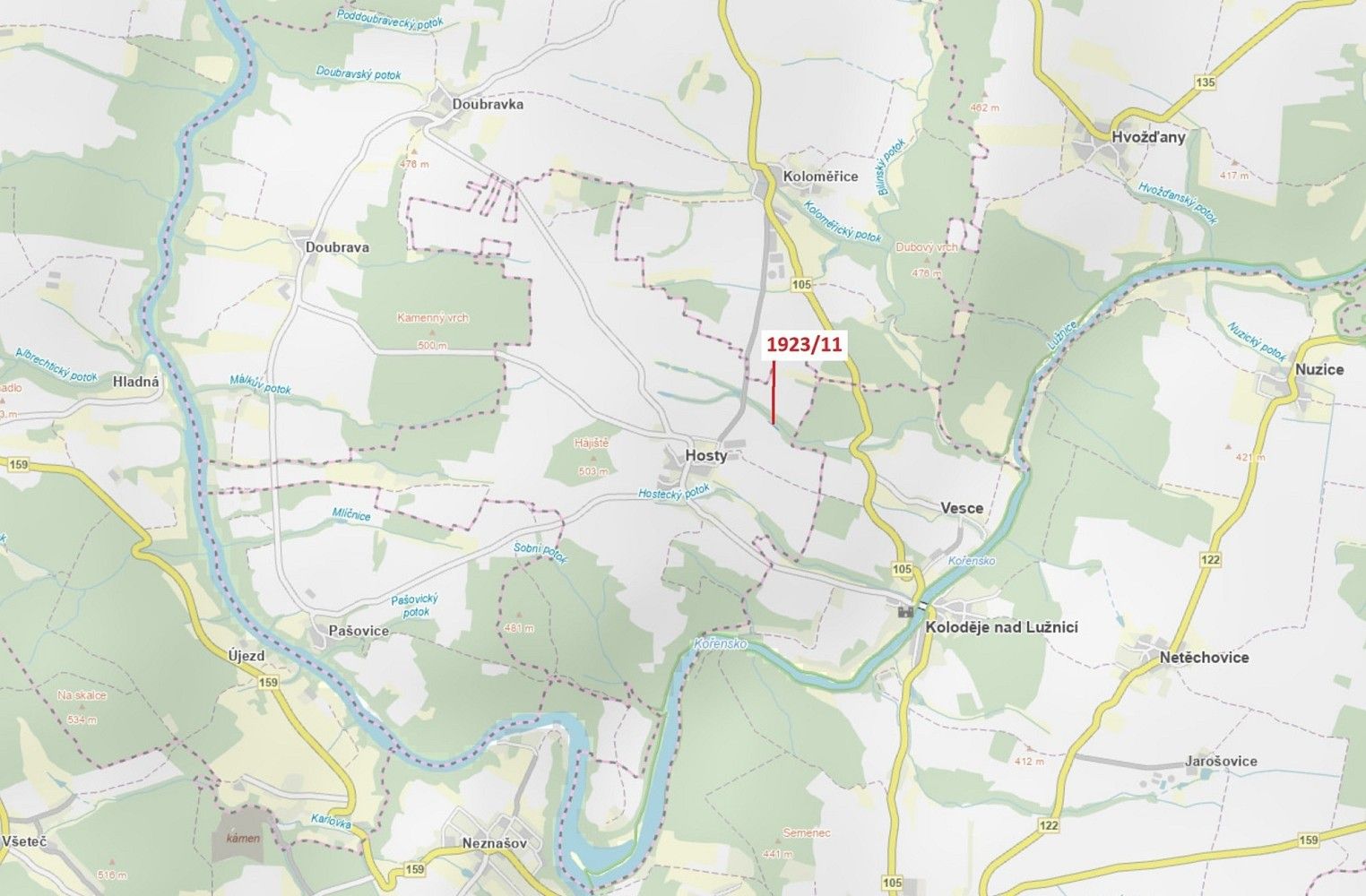 Lesy, Hosty, okres České Budějovice, Jihočeský kraj - 1