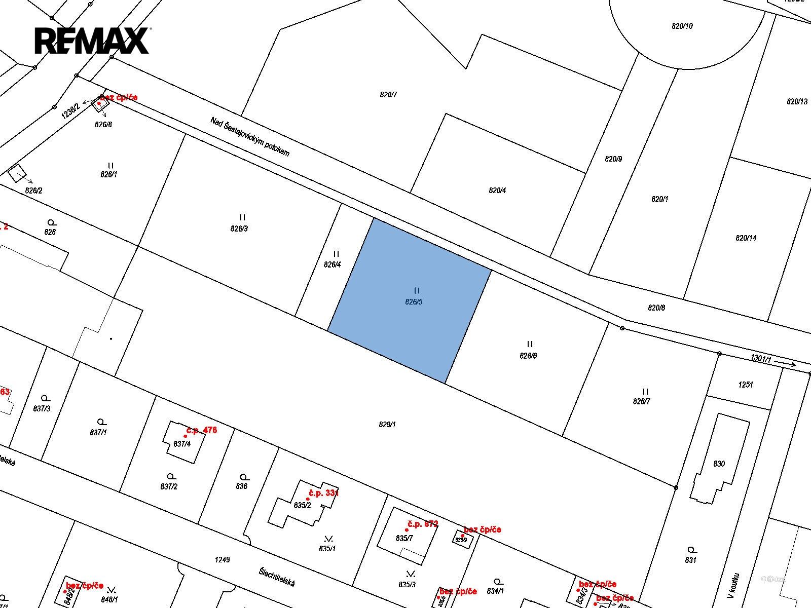 Pozemek pro bydlení · 2 514 m² · Nad Šestajovickým potokem, Praha Klánovice - 4