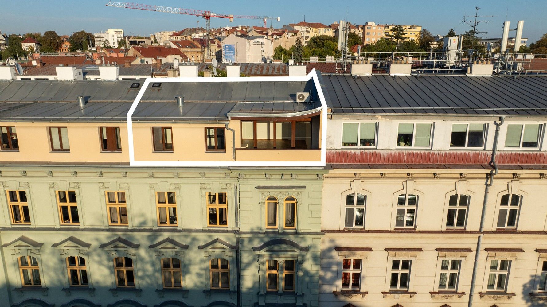 Byt 2+kk · 86 m² · Vrchlického sad, Brno - Černá Pole - 3