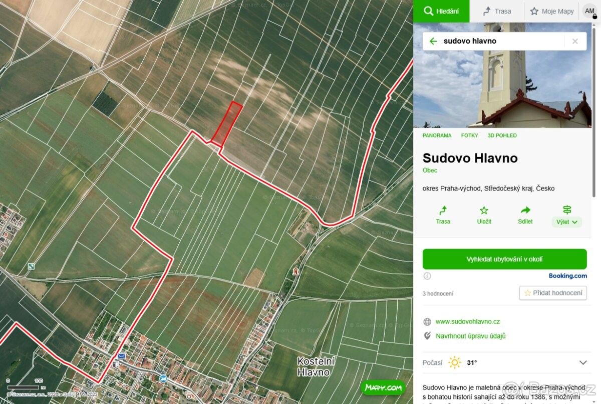 Pozemky pro bydlení, Kostelní Hlavno, 294 76