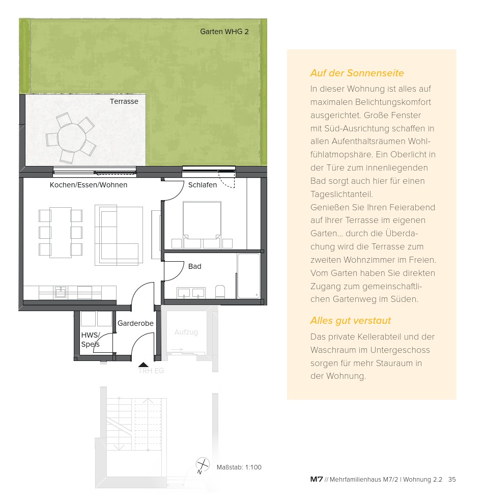 2+1, Moltkestr. 7, , Bádensko-Württembersko, 63 m² - 2