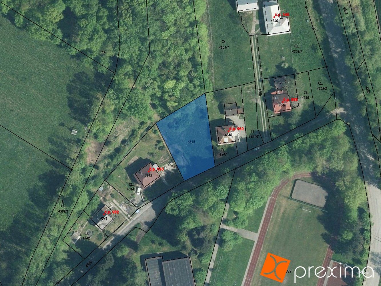 Pozemky pro bydlení, Dětmarovice, okres Karviná - 1