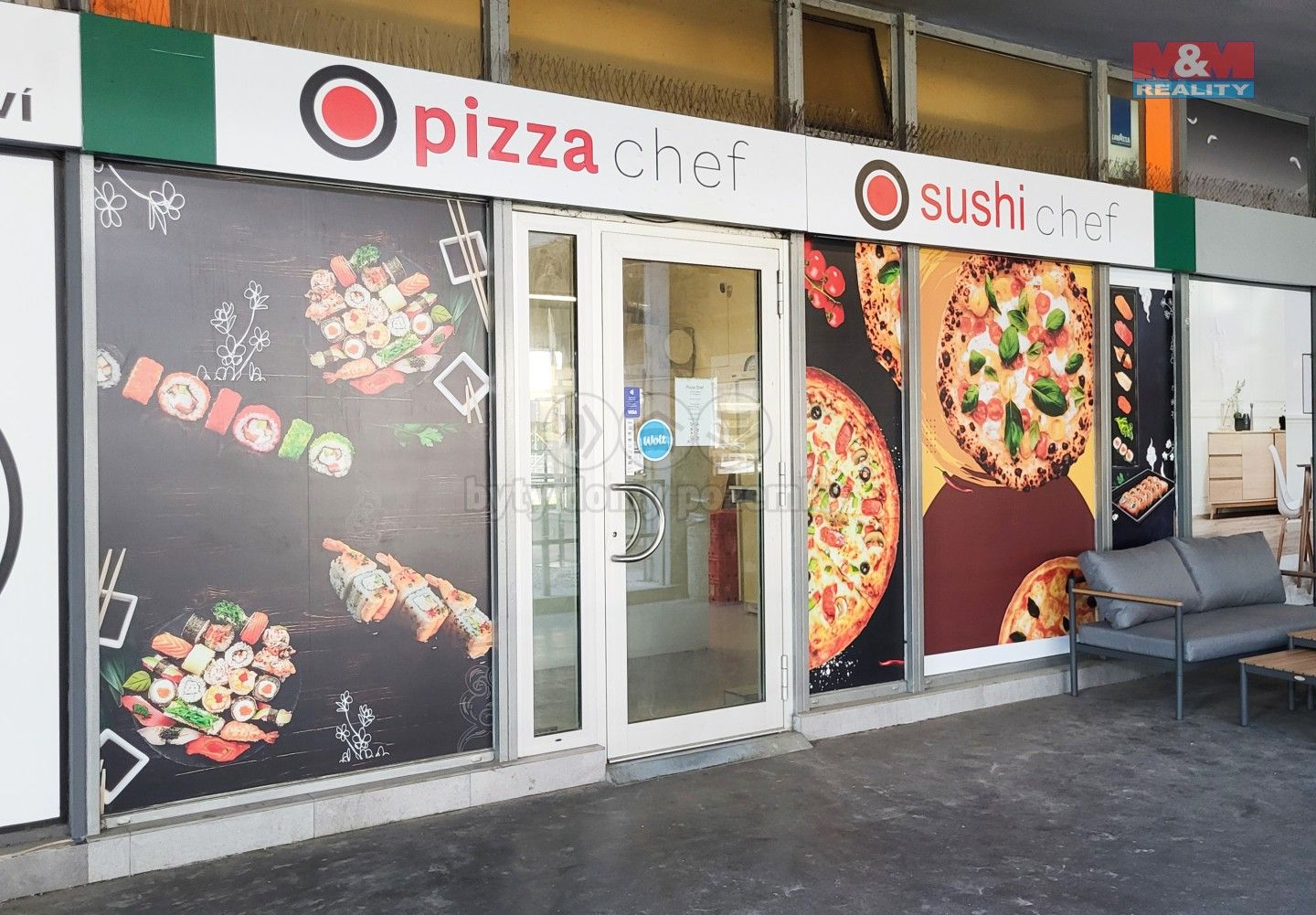 Restaurace, Lodžská, Praha, 50 m²