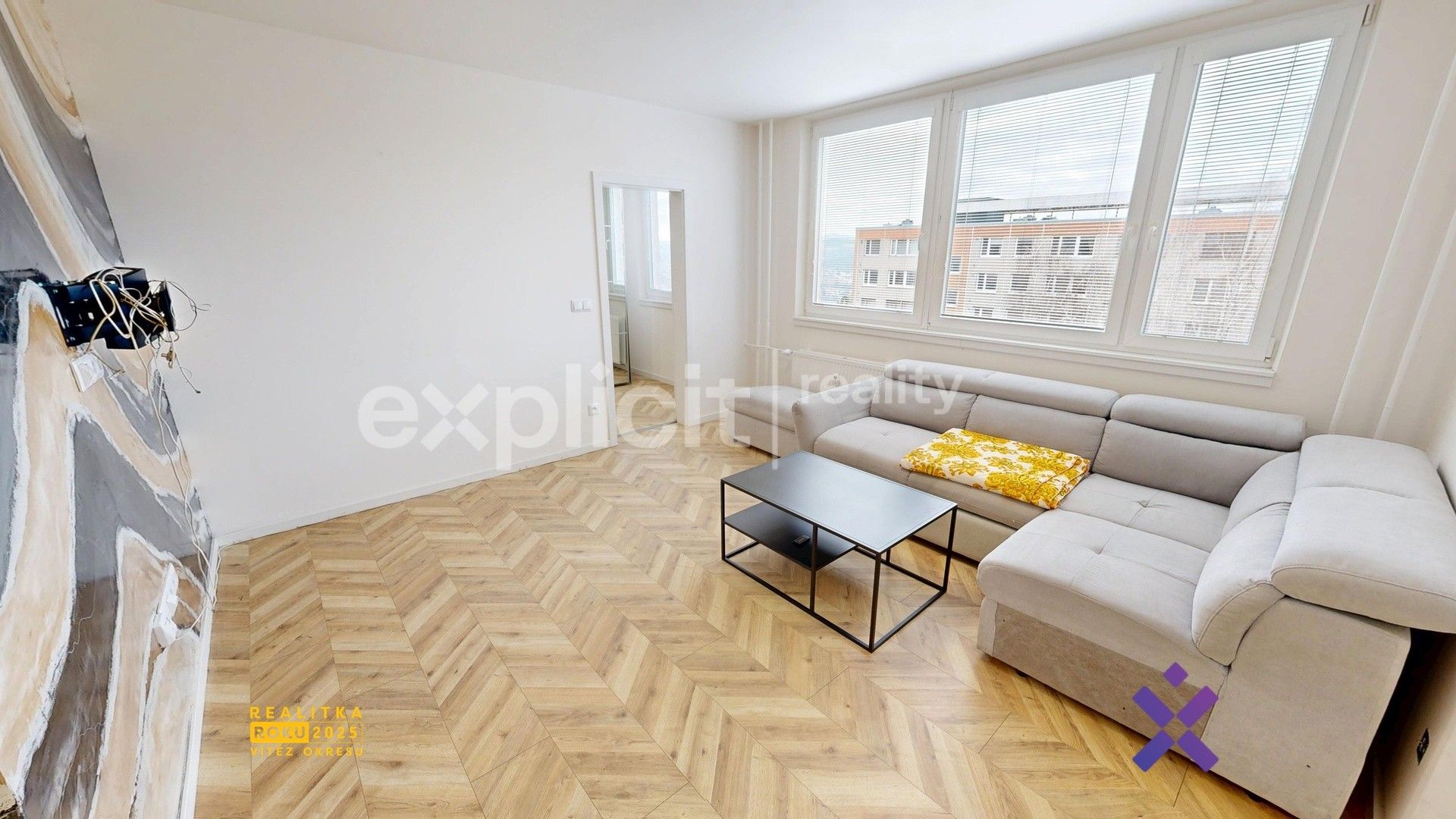 Pronájem byt 2+1 - Podlesí III, Zlín, 45 m²