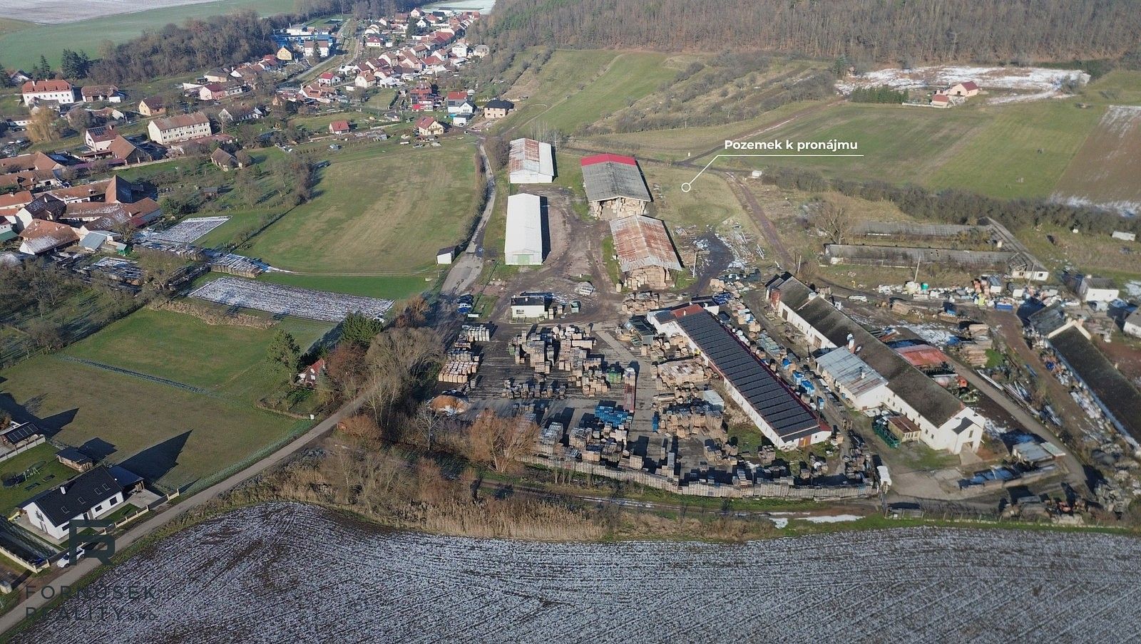 Pronájem komerční pozemek - Lomnička, okres Brno-venkov, Jihomoravský kraj - 2