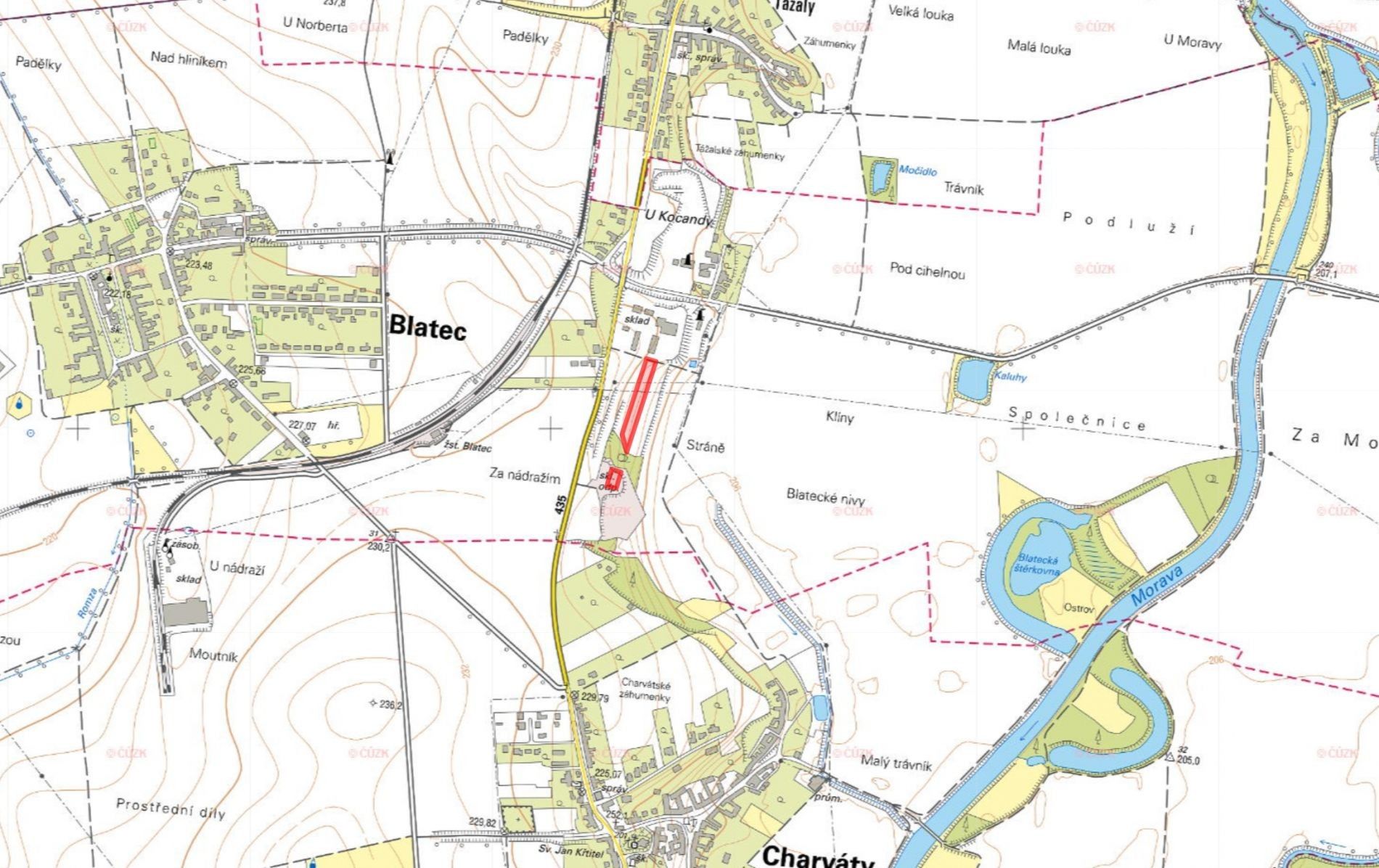 Prodej zemědělský pozemek - Blatec