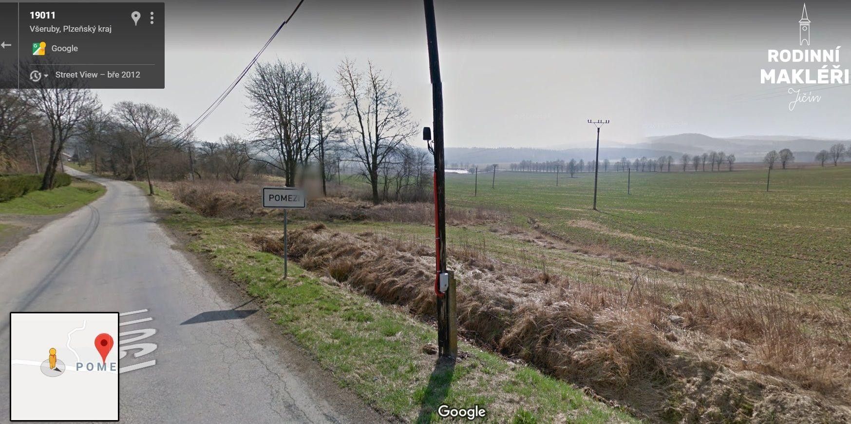 Prodej louka - Pomezí, Všeruby, 2 m²