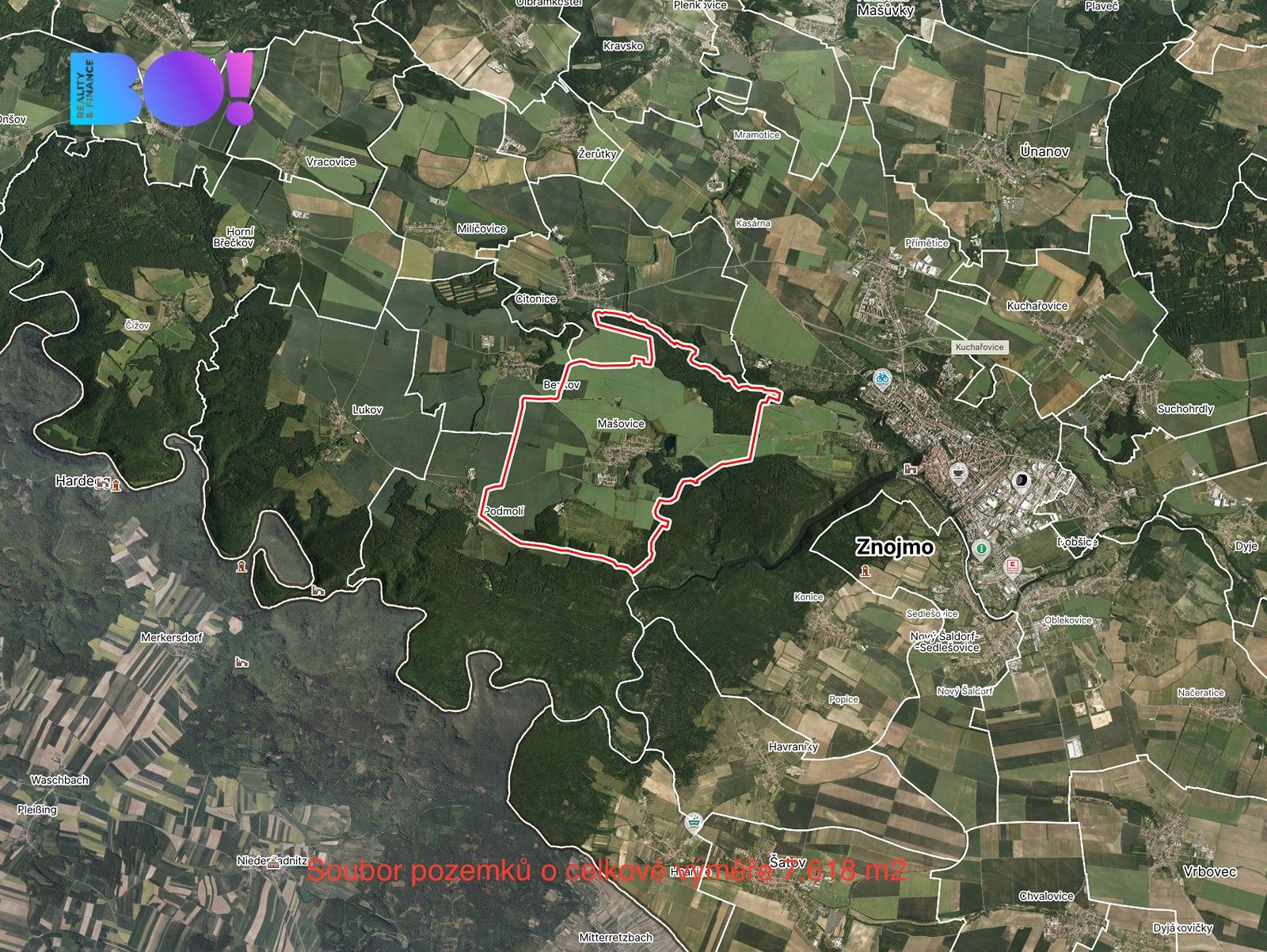 Prodej zemědělský pozemek - Jezeřany-Maršovice, 7 m²