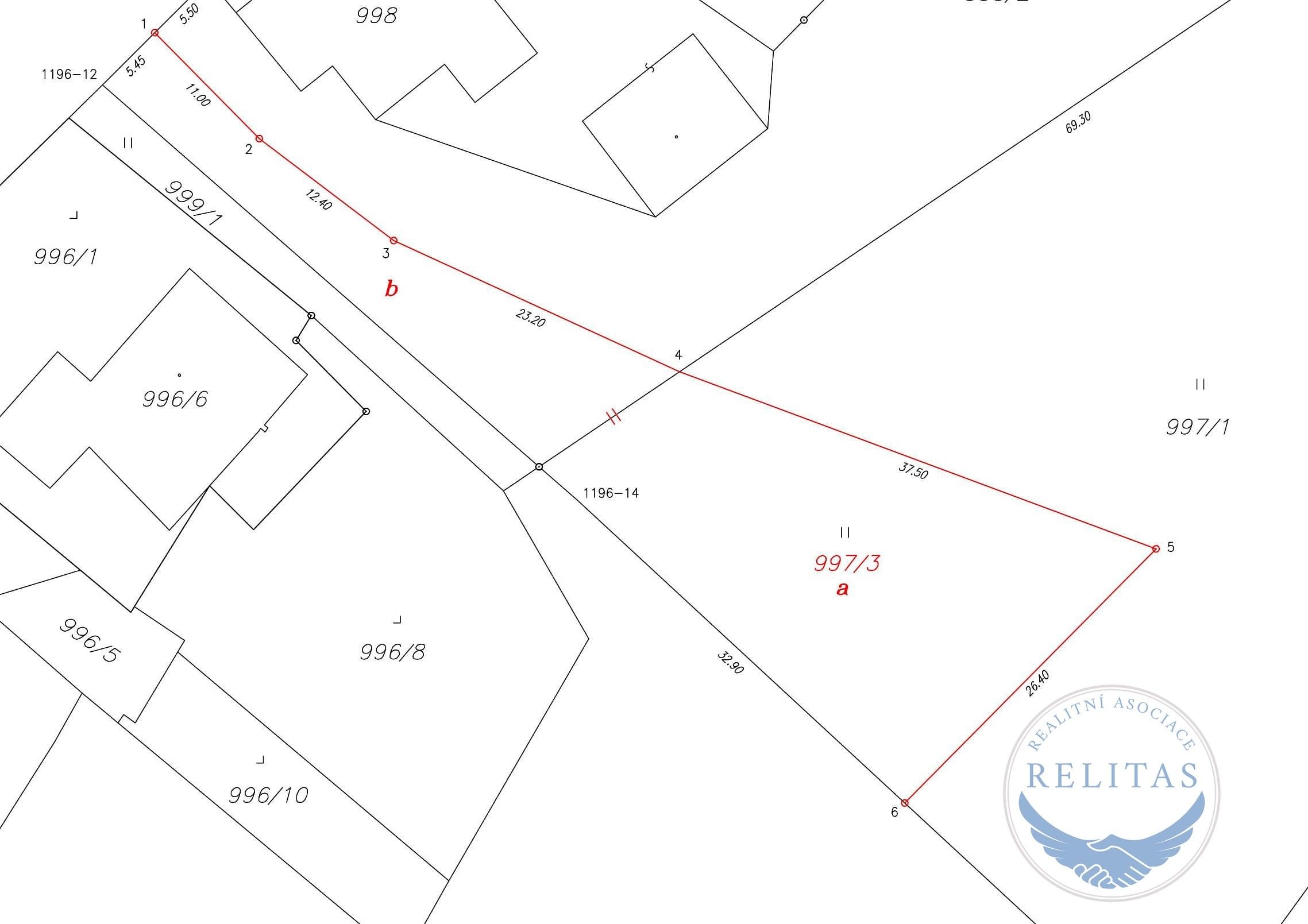 Pozemky pro bydlení, Jiříkovská, Rumburk, 966 m² - 2