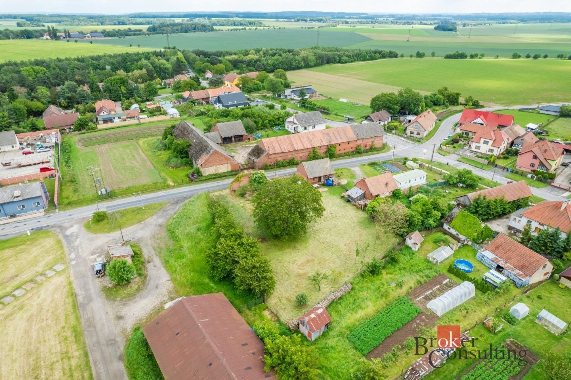 Pozemky pro bydlení, Bydžovská Lhotka, Měník, 1 478 m² - 2