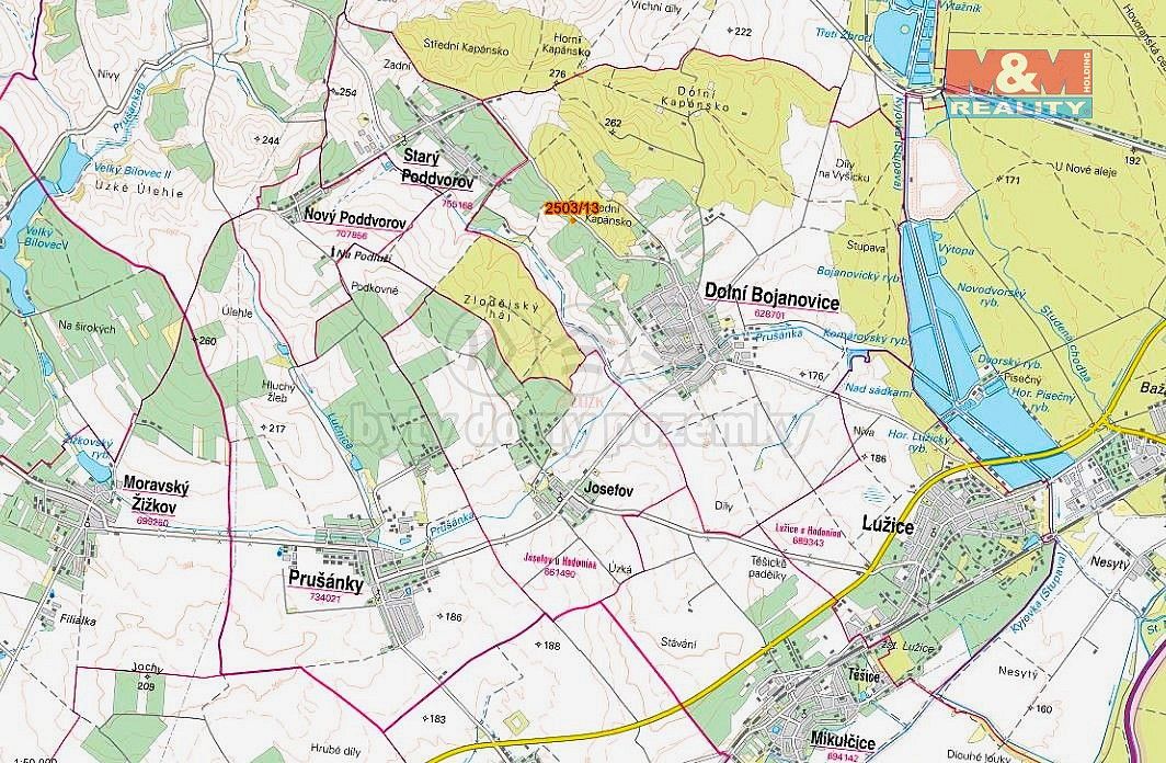 Prodej zemědělský pozemek - Dolní Bojanovice, okres Hodonín, Jihomoravský kraj - 5