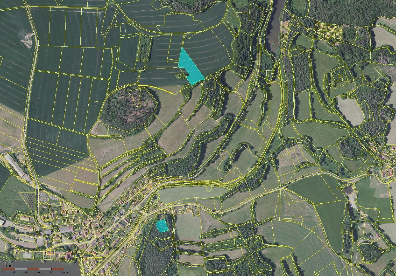 Zemědělské pozemky, Věžníčky, Popovice, 18 155 m²