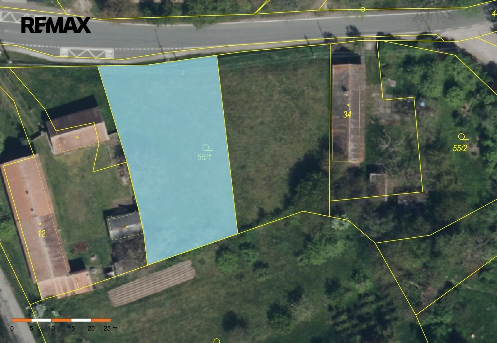 Pozemek pro bydlení, 1 265 m²