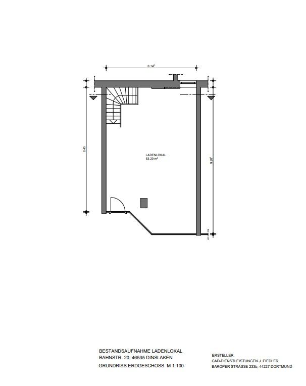 Kanceláře, Bahnstr. 20, , Severní Porýní-Vestfálsko, 64 m² - 1