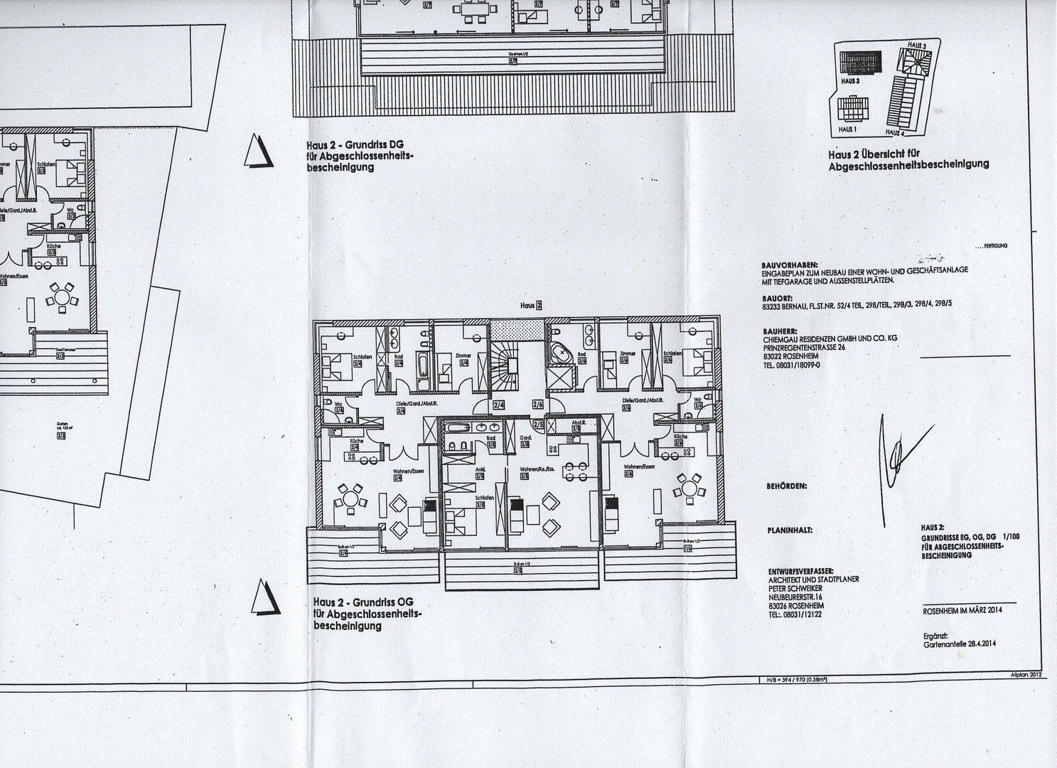 2+1, Birketstraße 3 Bernau a.Chiemsee Bernau a. Chiemsee Bayern 83233, 97 m² - 2