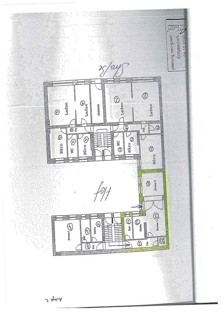 2+1, Greifenhagener Straße 6 Berlin Prenzlauer Berg Berlin 10437, 50 m² - 2