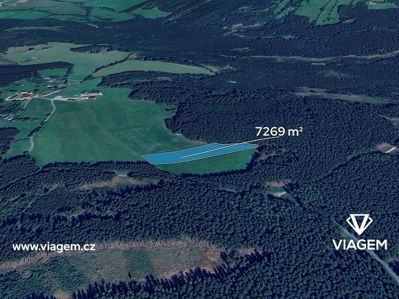 Zemědělský pozemek, 807 m²