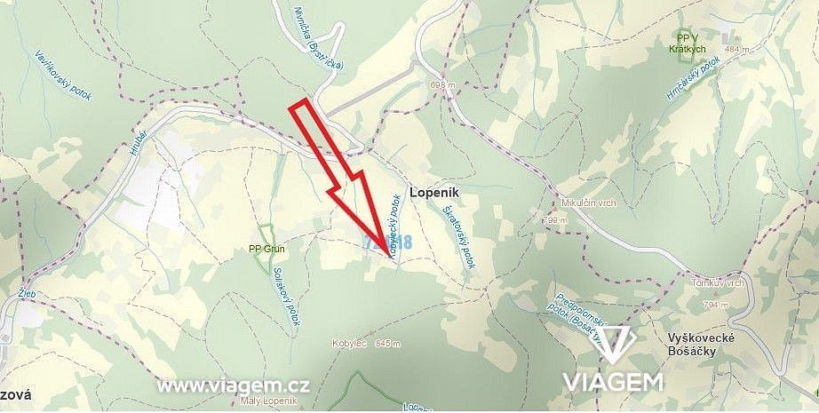 Prodej zahrada - Lopeník, okres Uherské Hradiště, Zlínský kraj - 2