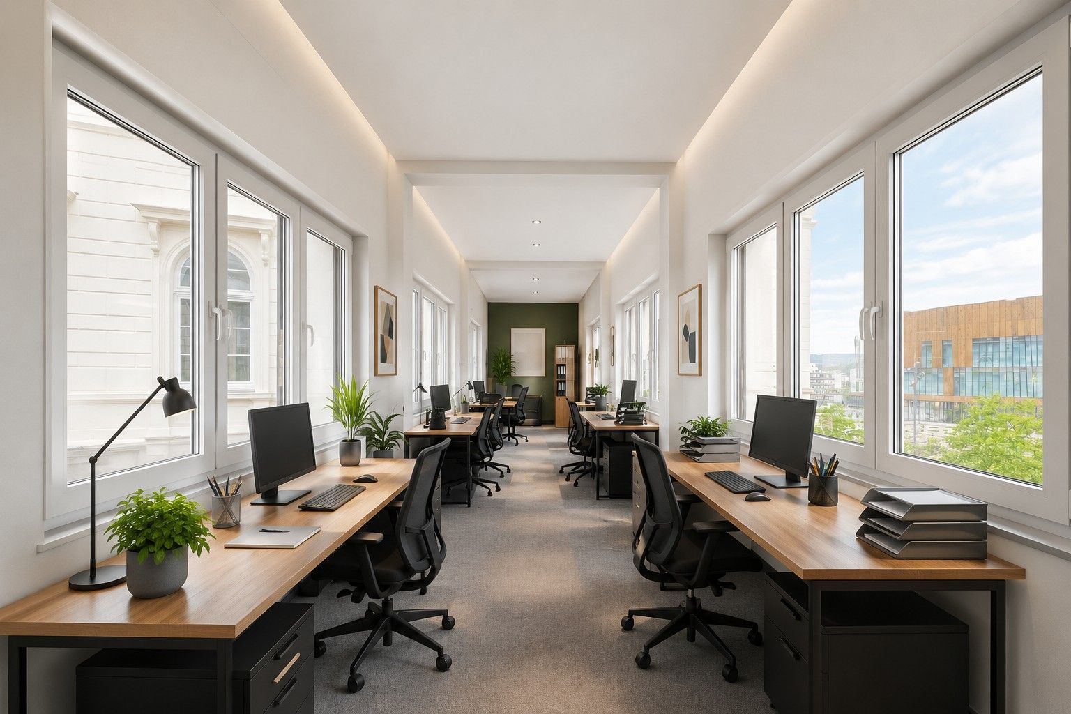 Kanceláře, Döppersberg 37 Wuppertal Elberfeld Nordrhein-Westfalen 42103, 30 m² - 1