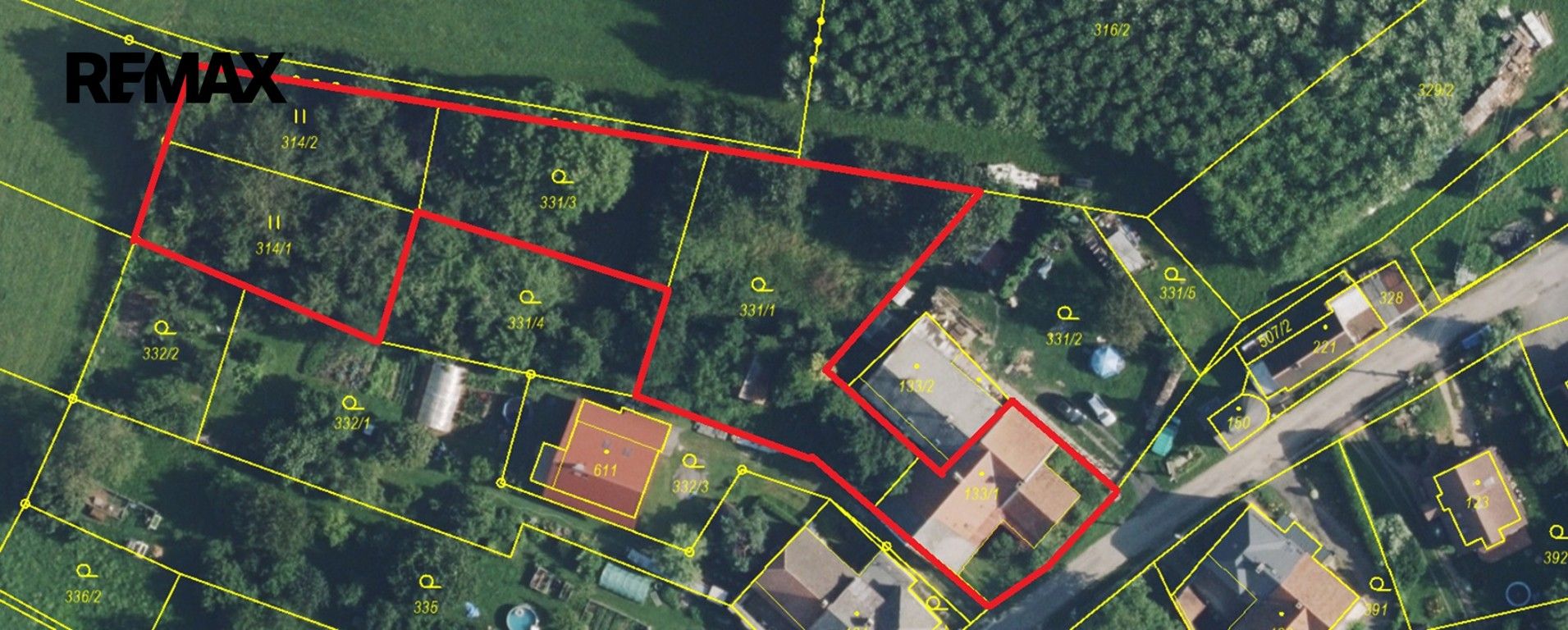 Pozemky pro bydlení, Litomyšl, 2 124 m²