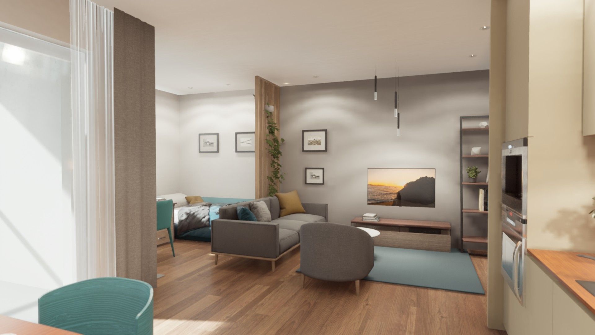 Byt 1+kk · 43 m² · Plukovníka Malého, České Budějovice - 3