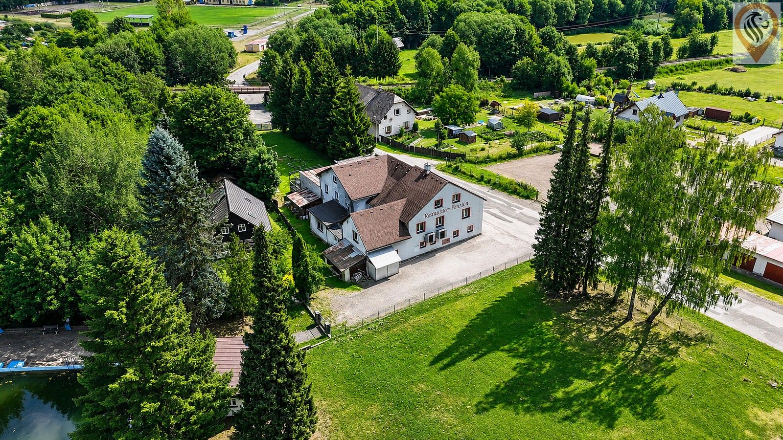 Ubytovací zařízení, 780 m²
