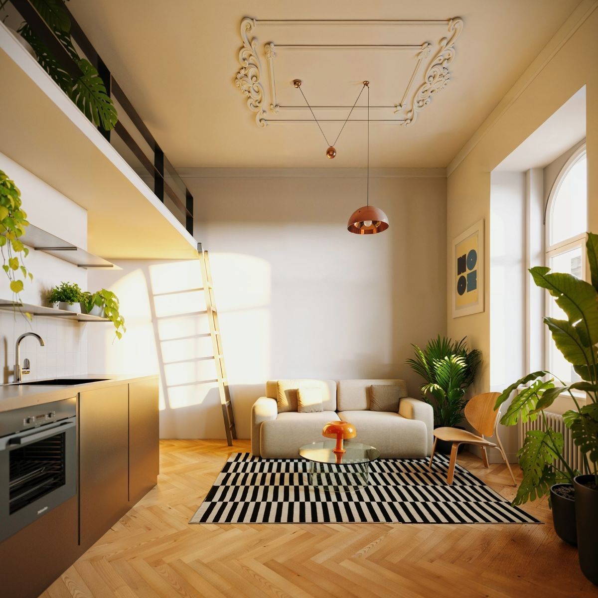 1+kk, Sokolská, Praha - Nové Město, 17 m² - 1