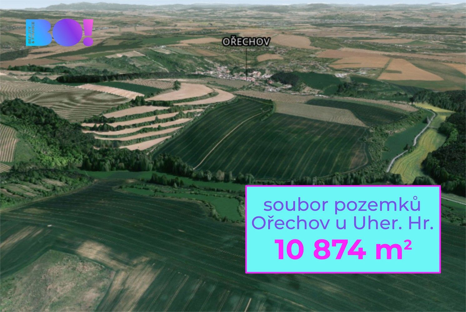 Zemědělské pozemky, Ořechov, okres Uherské Hradiště, Zlínský kraj - 1
