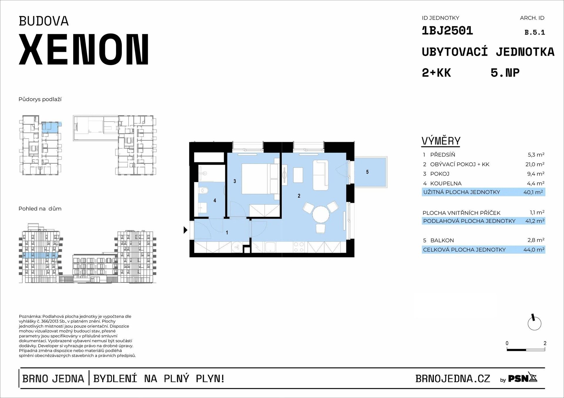 Prodej ubytovací zařízení - Plynárenská, Brno, 40 m²
