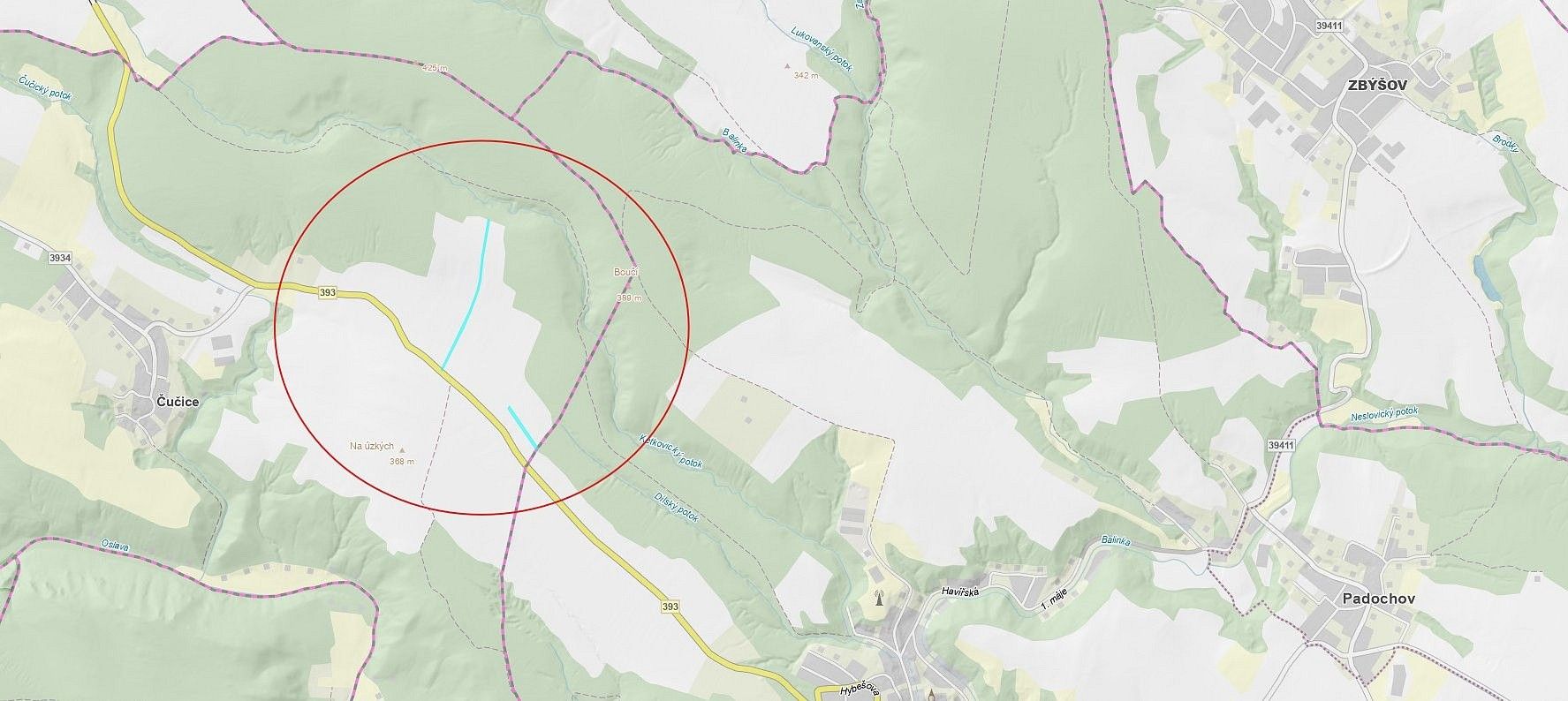 Zemědělský pozemek, 9 605 m²