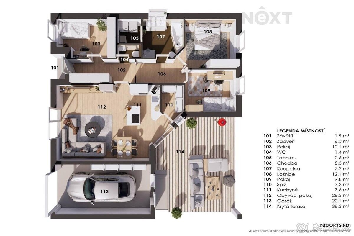 Prodej rodinný dům - Želetice u Kyjova, 696 37