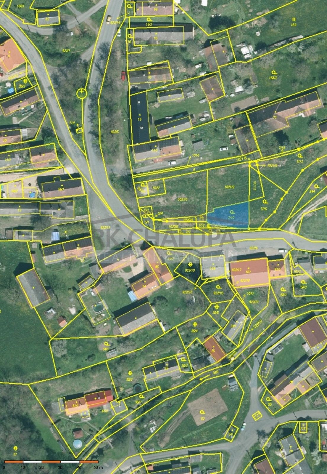 Prodej pozemek pro bydlení - Číčov, Spálené Poříčí, 723 m²