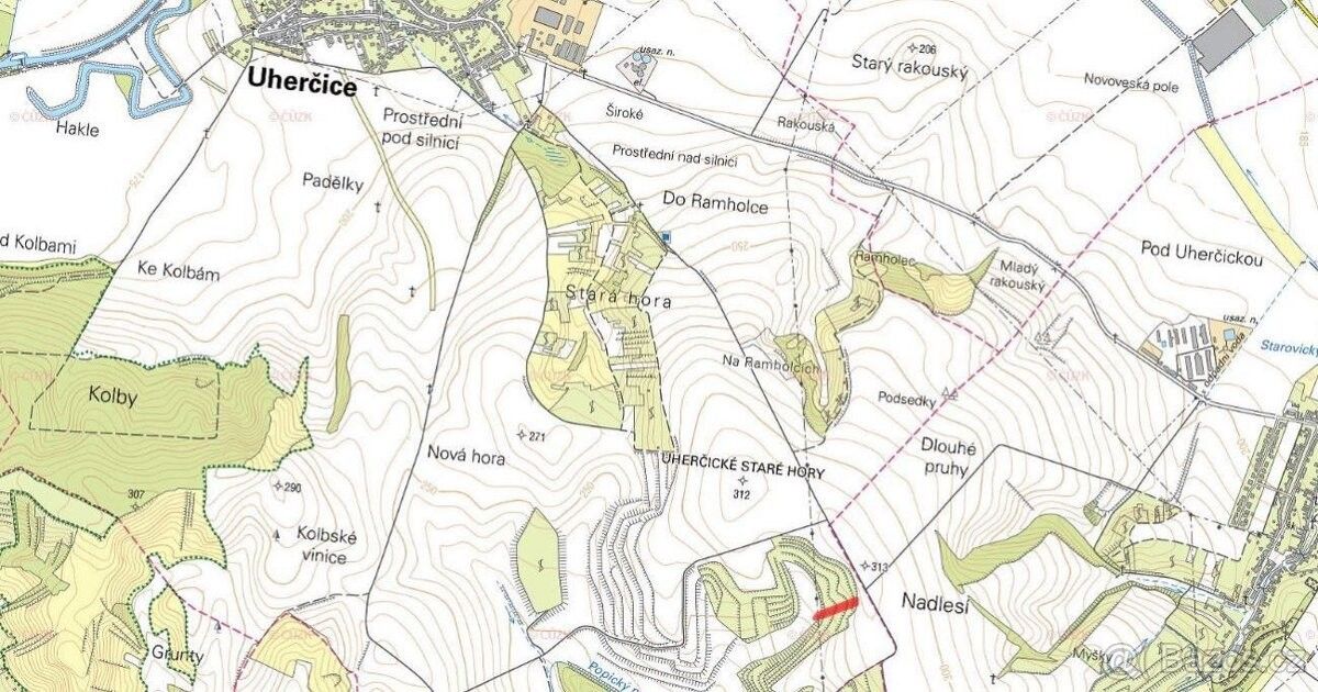 Prodej pozemek pro bydlení - Uherčice u Hustopečí, 691 62