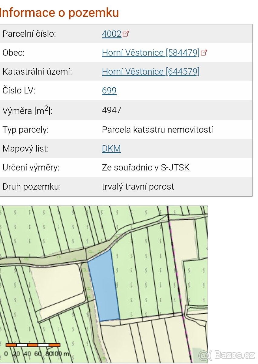 Prodej pozemek pro bydlení - Březí u Mikulova, 691 81 - 5