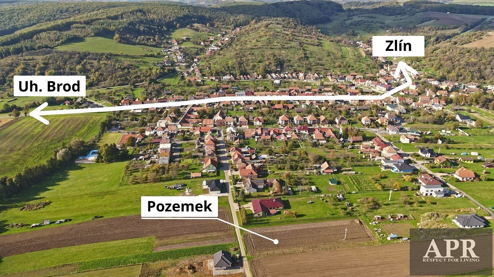 Pozemek pro bydlení · Pašovice, okres Uherské Hradiště, Zlínský kraj - 3
