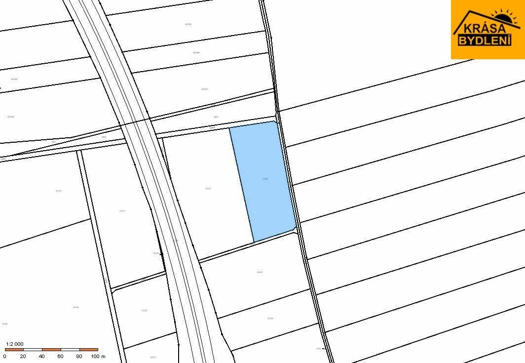 Zemědělské pozemky, Hněvotín, 251 m² - 2