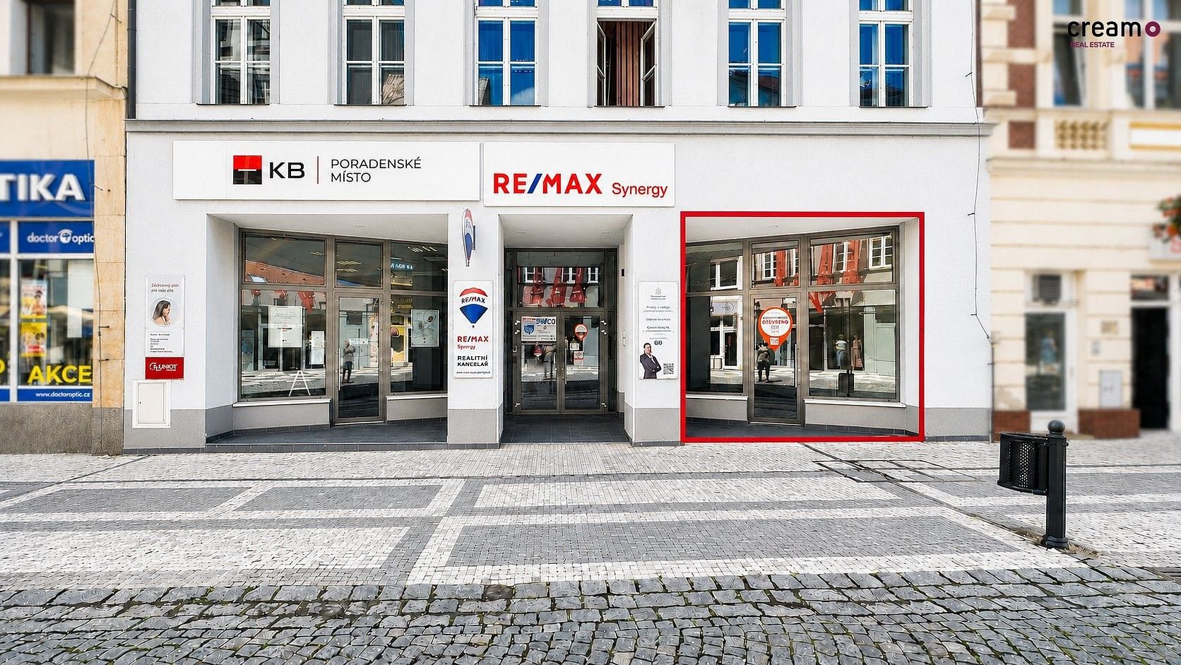 Obchodní prostory, Krupská, Teplice, 115 m² - 1